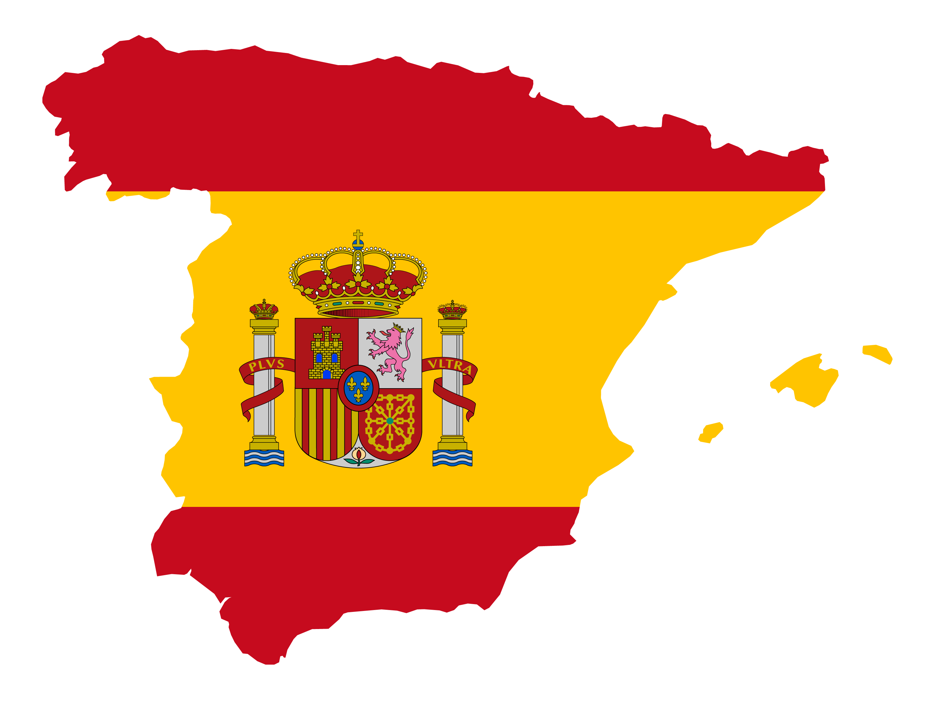 Mappa Spagna