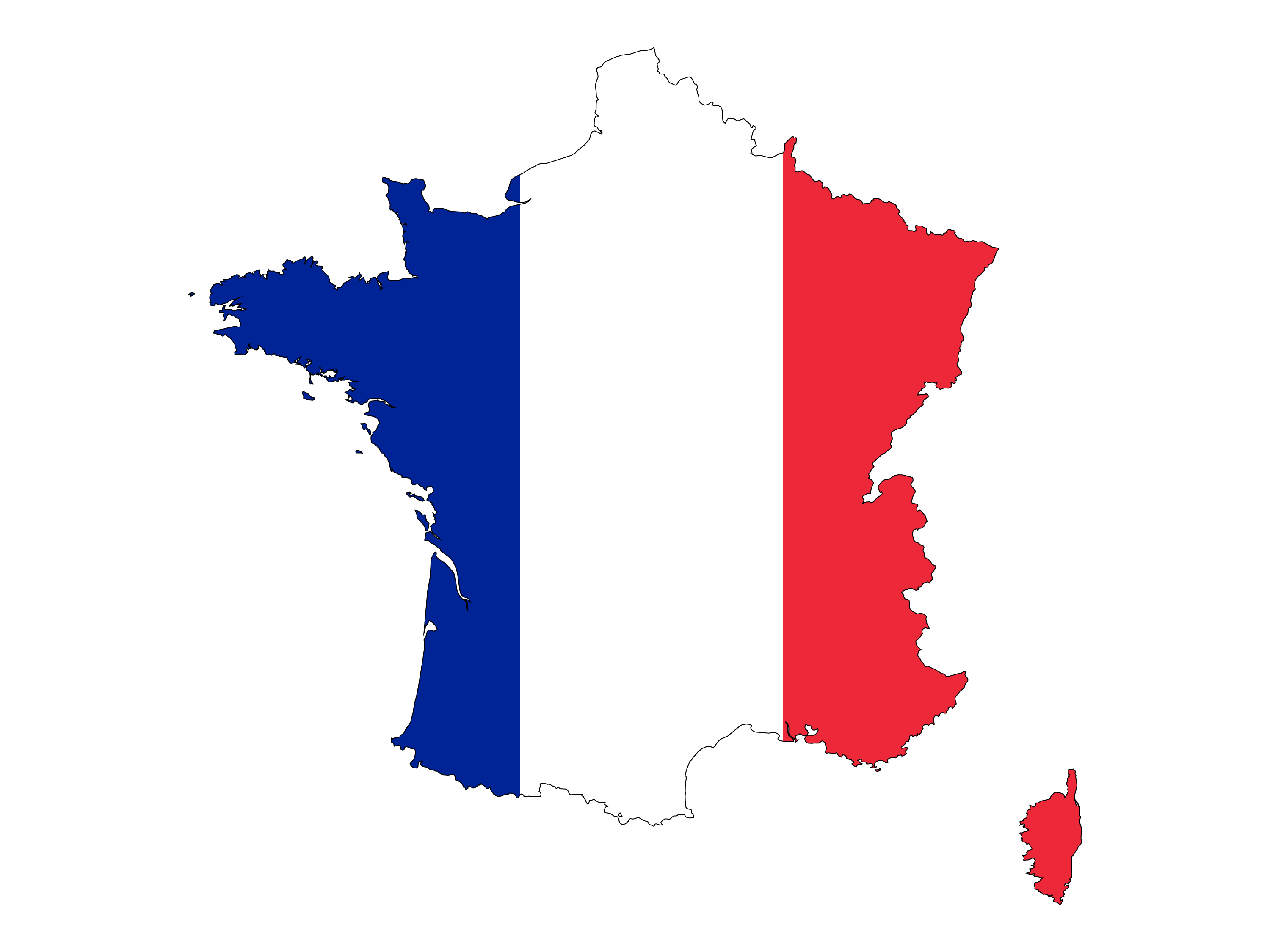 Mappa Francia