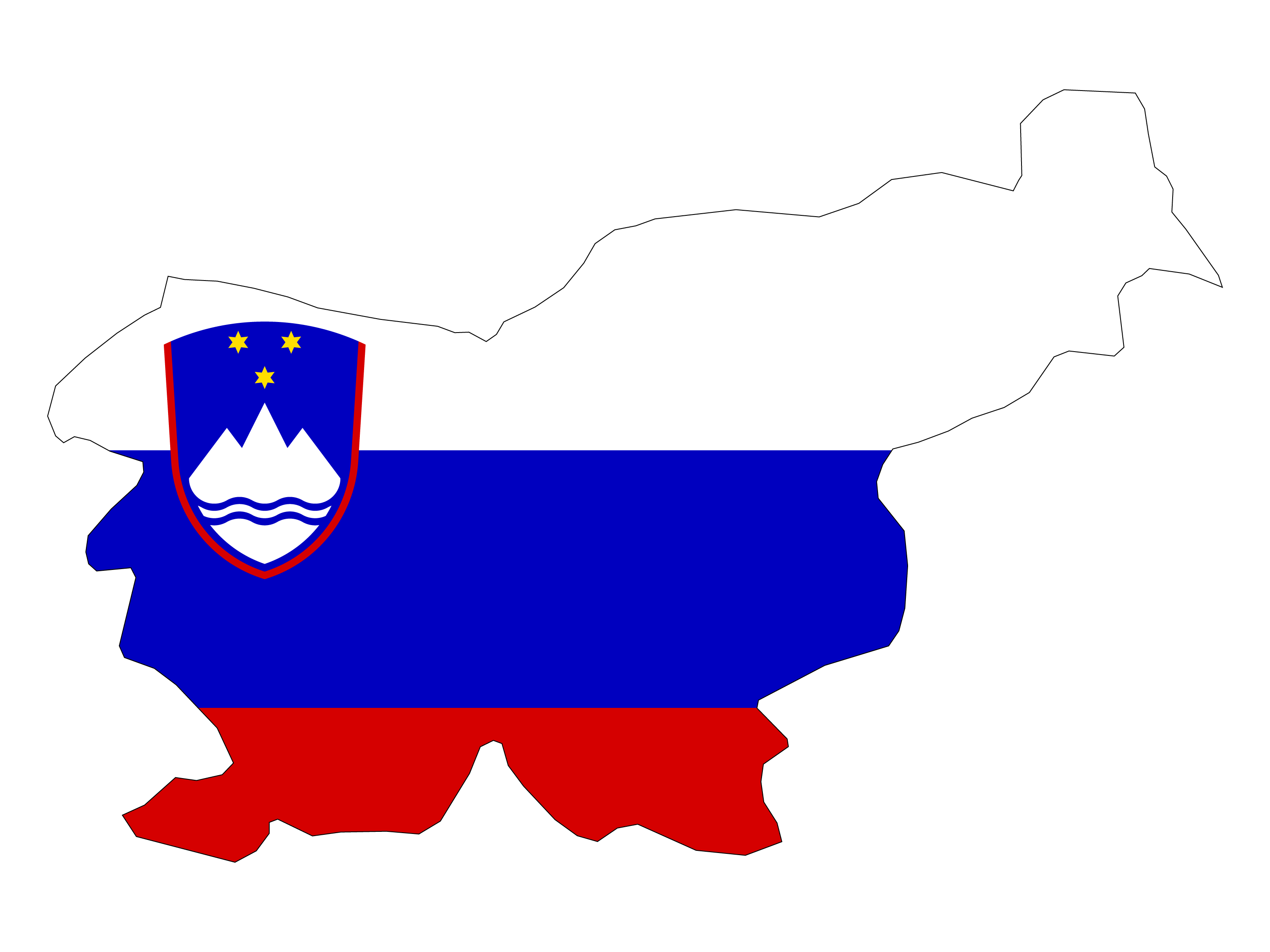 Mappa Slovenia